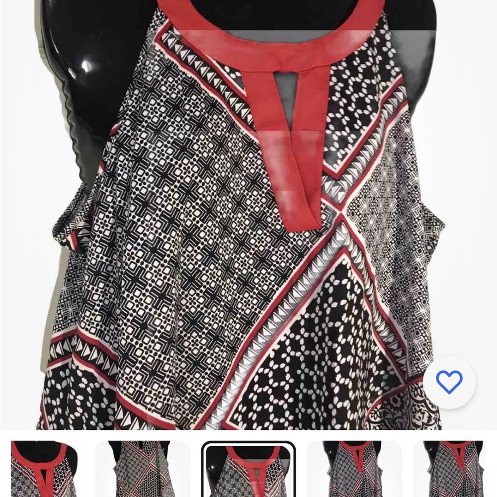 Large size Perseption concept blouse - Picture 4 of 13